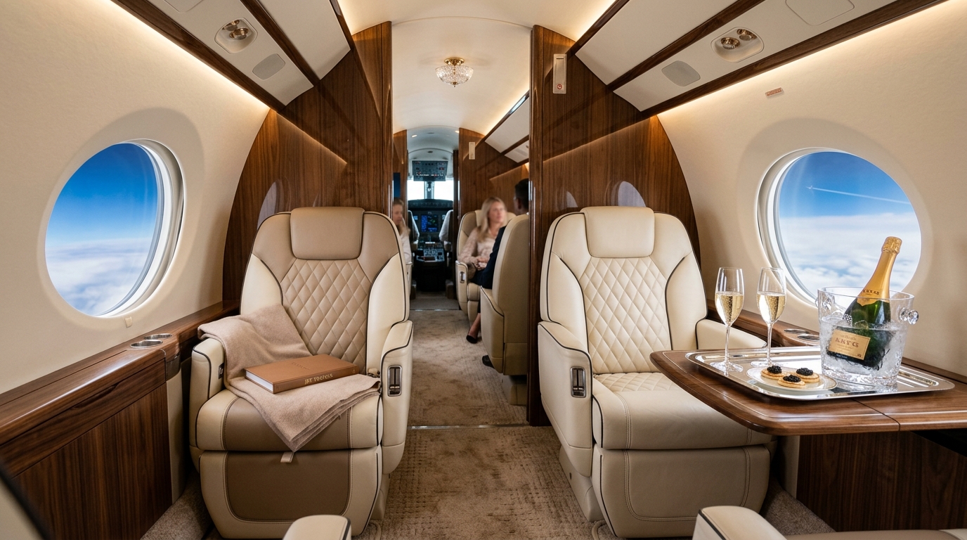 On-Demand Private Jet Charters